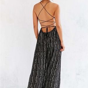 Ecote strappy back maxi dress by Urban Outfitters